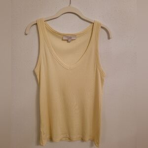 Ann Taylor Loft Sleeveless V-neck tank top